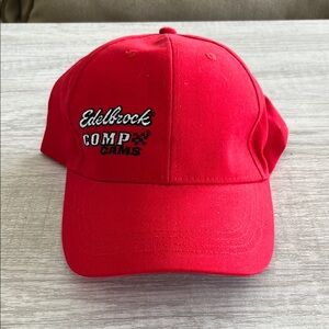 Edelbrock Comp Cams Red Baseball Cap